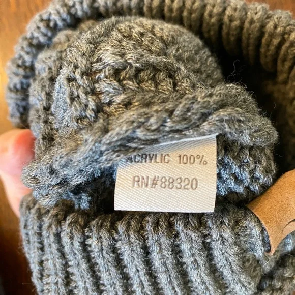 C.C Gray Beanie - Picture 3 of 3